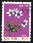 Sellos de Asia - Corea del norte -  Tree Flowers.  