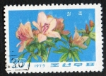 Stamps North Korea -  Rhodondendrons.  