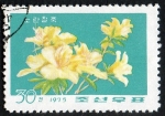 Sellos de Asia - Corea del norte -  Rhodondendrons.  