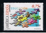 Stamps Spain -  Edifil  3933  América-UPAEP. Educación.  