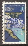 Stamps Germany -  Fenómenos Naturales.Spring cerca de Plaue, Turingia-DDR.