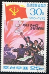 Stamps North Korea -  Labour party.  