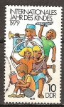 Stamps Germany -  Año Internacional del Niño-DDR.  