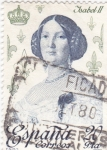 Stamps Spain -  ISABEL II -Reyes de España. Casa de Borbón (T)