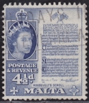 Stamps : Europe : Malta :  Intercambio