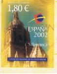Stamps Spain -  Edifil  3943 I  Exposición Mundial de Filatelia Juvenil España 2002.  Salamanca.  