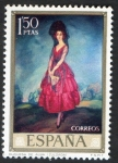 Stamps Spain -  2021- Ignacio de Zuloaga. 
