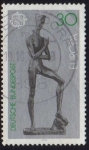 Stamps : Europe : Germany :  1974 Escultura de Wilhelm Lehmbruck. Joven de pié - Ybert:653