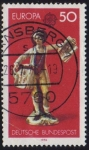 Stamps Germany -  1976 Porcelana de Ludwigsburg. Vendedor de periodicos - Ybert:740