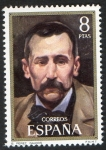 Stamps Spain -  2029- Centenario de celebridades. Benito Pérez Galdós ( 1843-1920 ).