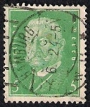 Stamps Germany -  Presidente Von Hindenburg