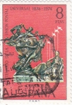 Sellos de Europa - Espa�a -  Centenario de la Unión Postal Universal 1874-1974    (T)