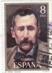 Stamps Spain -  BENITO PÉREZ GALDÓS - Centenario de Celebridades (T)