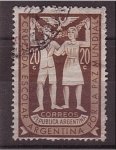 Stamps Argentina -  Cruzada escolar