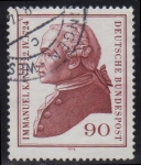 Sellos de Europa - Alemania -  1974 250º Aniversario del nacimiento de Emanuel Kant - Ybert:655