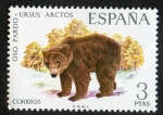 Stamps Spain -  2038- Fauna hispánica. Oso pardo.
