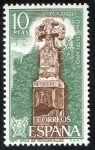 Sellos de Europa - Espaa -  2053- Año Santo Compostelano. Cruz de Roncesvalles ( Navarra ).
