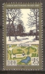 Stamps Germany -  Parques y jardines en DDR(Parque Treptow,Berlín).