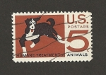 Sellos de America - Estados Unidos -  Tratamiento humanitario a los animales