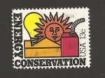 Stamps United States -  Conservación de la energía