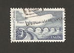 Stamps United States -  Canadá-USA, puente de la paz
