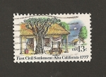 Stamps United States -  Asentamiento civi alta California