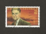 Stamps United States -  F. Scott Fitzgerald, escritor