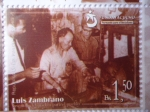 Stamps Venezuela -  LUIS ZAMBRANO - ¨Inventor del pueblo para el pueblo¨(4de10)