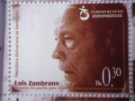 Stamps Venezuela -  LUIS ZAMBRANO - ¨Inventor del pueblo para el pueblo¨(3de10)