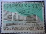Sellos de America - Colombia -  Pontificia Universidad Javeriana 1923-1973 - 350 aniversarios de su fundación.