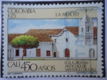 Sellos de America - Colombia -  Cali 450 años-La Merced, el lugar más antiguo de Santiago de Cali