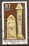 Sellos de Europa - Alemania -  Hitos postales-DDR.