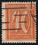 Stamps Germany -  Cifras