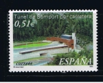 Stamps Spain -  Edifil  3957  Túnel de Somport por carretera.  