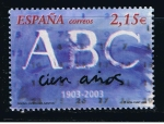 Stamps Spain -  Edifil  3963  Cente. del diario ·ABC·, Madrid.  