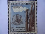 Stamps Colombia -  Departamento de Boyacá - Acerías Paz del Rio