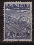 Stamps : Europe : Belgium :  Industria textil