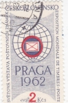 Sellos de Europa - Checoslovaquia -  Esposición Mundial del Sello PRAGA 1962