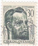 Stamps Czechoslovakia -  Estanislav Sucharda- Escultor