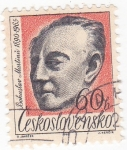 Stamps Czechoslovakia -  Bohuslav Martinu 1890-1965