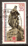 Stamps Germany -  Monumento a la liberación de los Altos de Seelow-DDR.