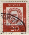 Stamps Germany -  REp. Federal Personaje 7