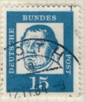 Stamps Germany -  Rep. Federal Personaje 10