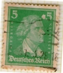 Stamps Germany -  Rep. Federal V. Schiller 14