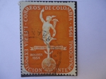 Stamps Colombia -  1ª Feria Exposición Internacional - Bogotá 1954