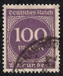 Stamps Europe - Germany -  Cifras