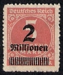 Stamps Germany -  Cifras