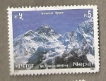 Stamps Nepal -  Monte Everest