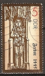 Stamps Germany -  Las estatuas de Roland (Zerbst,1445) DDR.