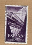 Stamps Spain -  Edifil 1233. Locomotora diesel en Despeñaperros.